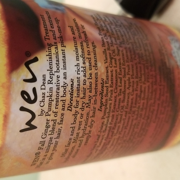 WEN Fall Ginger Pumpkin Replenishing Treatment Mist. New, Unused & Sealed. - Picture 4 of 8